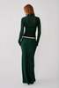 SABLYN Rhea Longsleeve Mockneck Sweater - Hunter Green - Thumbnail 4