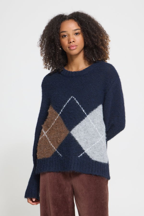 Ichi X Bruna Rizk Bayana Knit Sweater