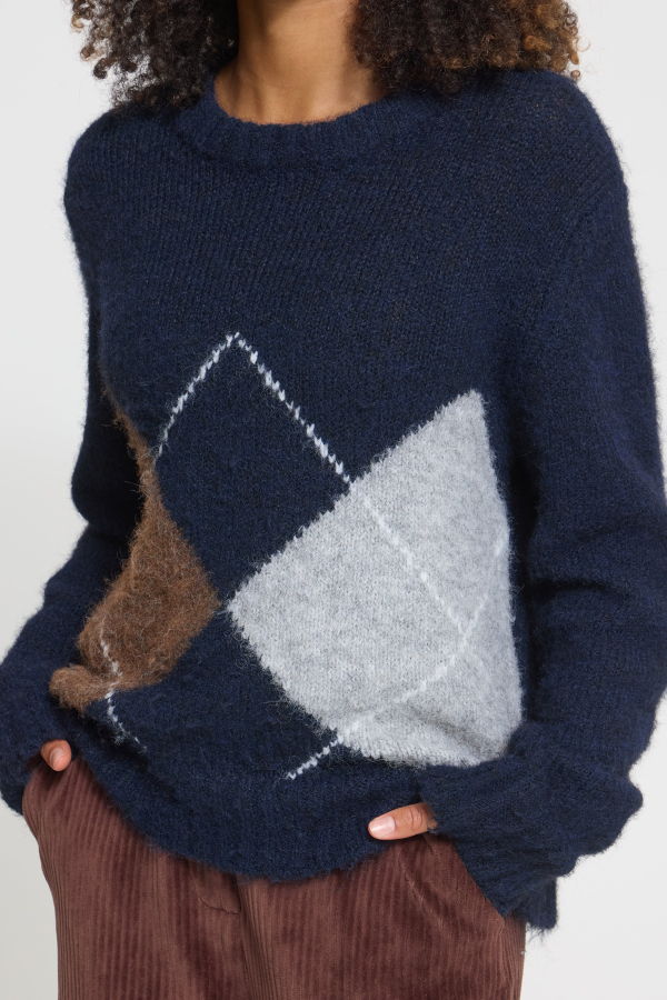 Ichi X Bruna Rizk Bayana Knit Sweater