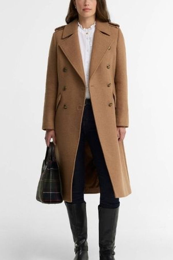 Barbour US Cottesmore Wool Jacket - Camel