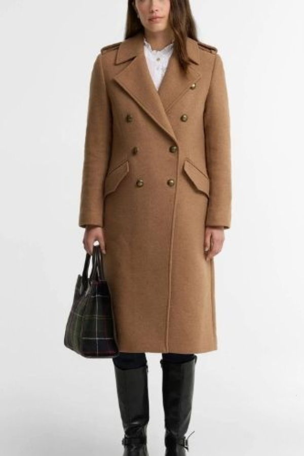 Barbour US Cottesmore Wool Jacket - Camel