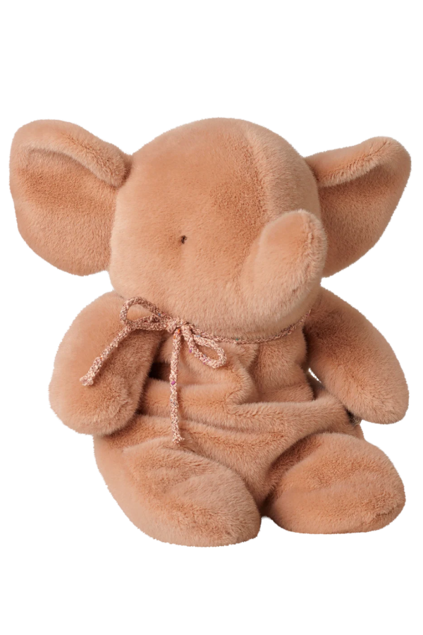 Maileg Medium Elephant Plush Soft Toy - Pink