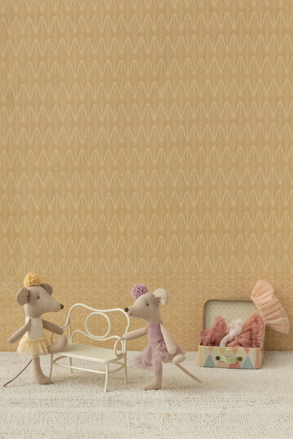 Maileg Mouse Family Little Sister Ballerina Doll - Heather Purple