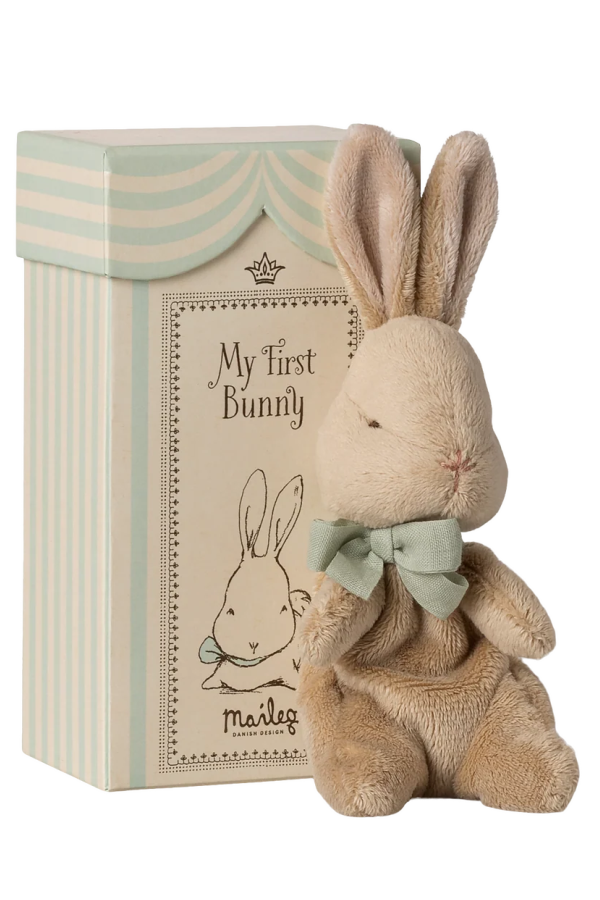 KIDS Maileg My First Bunny Soft Toy - Mint