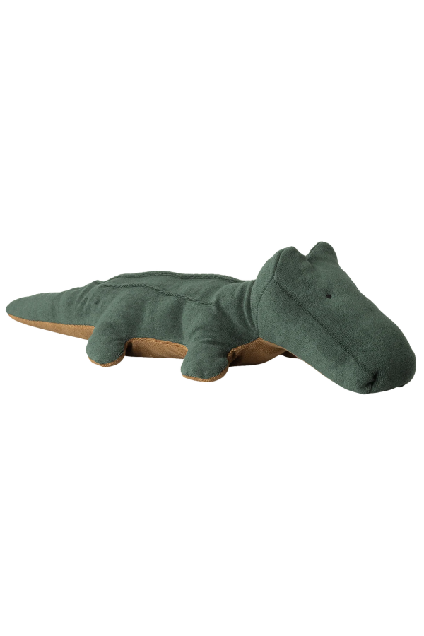 Maileg Safari Friends Big Crocodile Soft Toy - Forest Green
