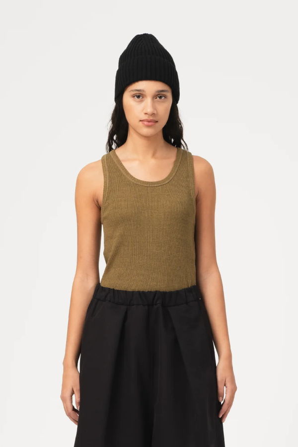 Girls of Dust Military Rib Jersey Tank Top