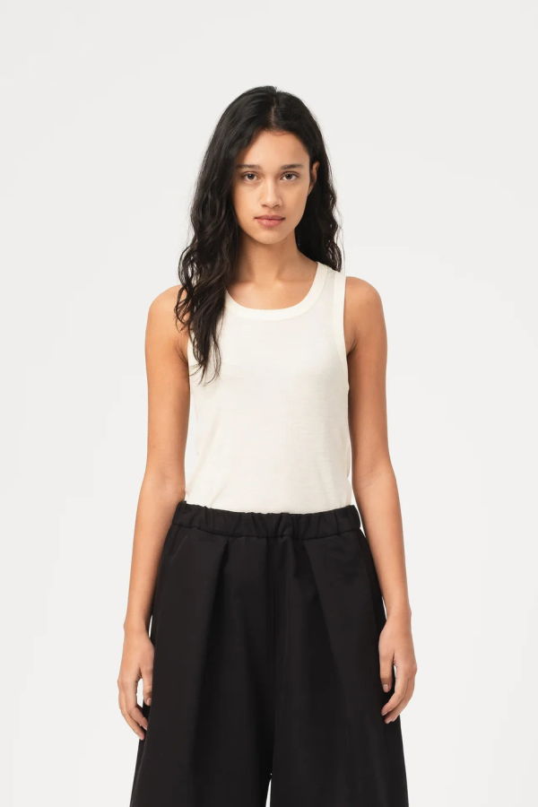 Girls of Dust Rib Wool Tank Top