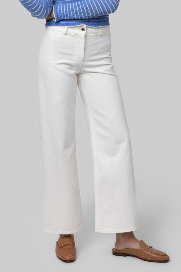 Nili Lotan Megan Jean Jeans - Cream