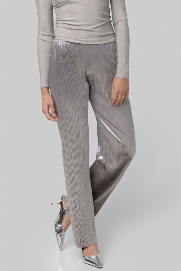 Forte Forte Silky Velvet Pleated Jersey Pant - Calcedonio