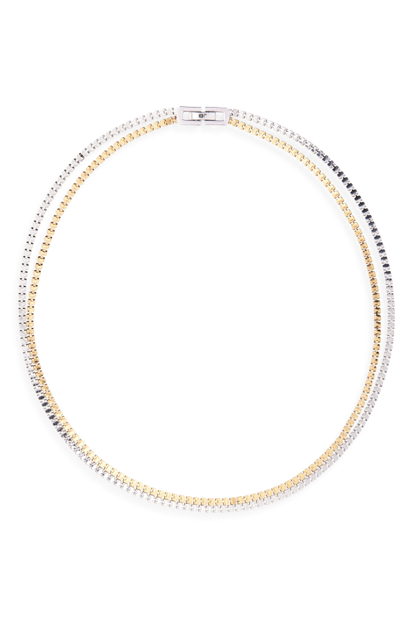 Jenny Bird Double Amalfi Chain Necklace - Two-Tone