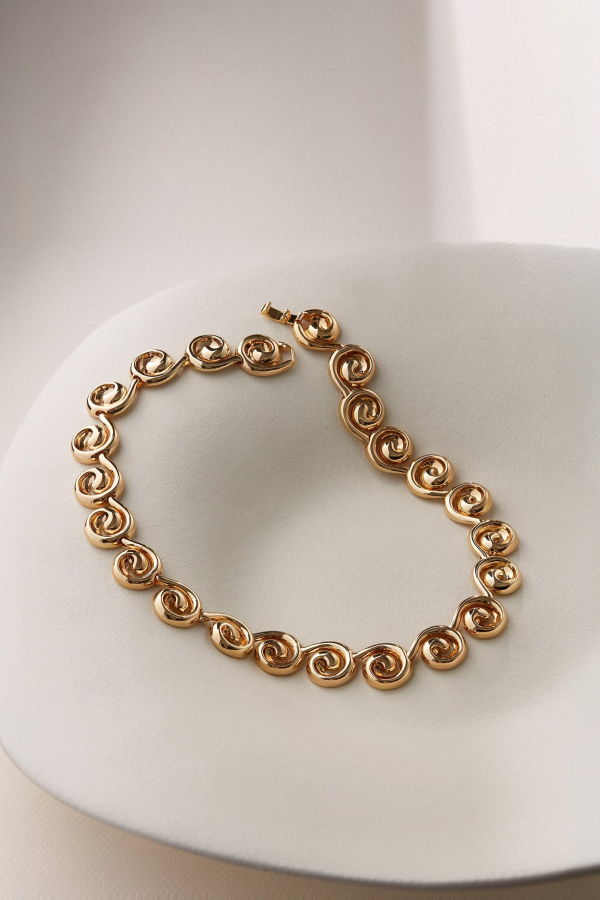 Jenny Bird Nico Collar Necklace - High Polish Gold