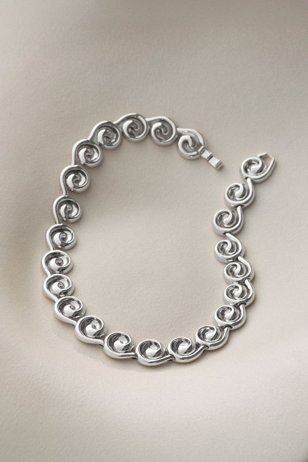 Jenny Bird Nico Collar Necklace - High Polish Silver