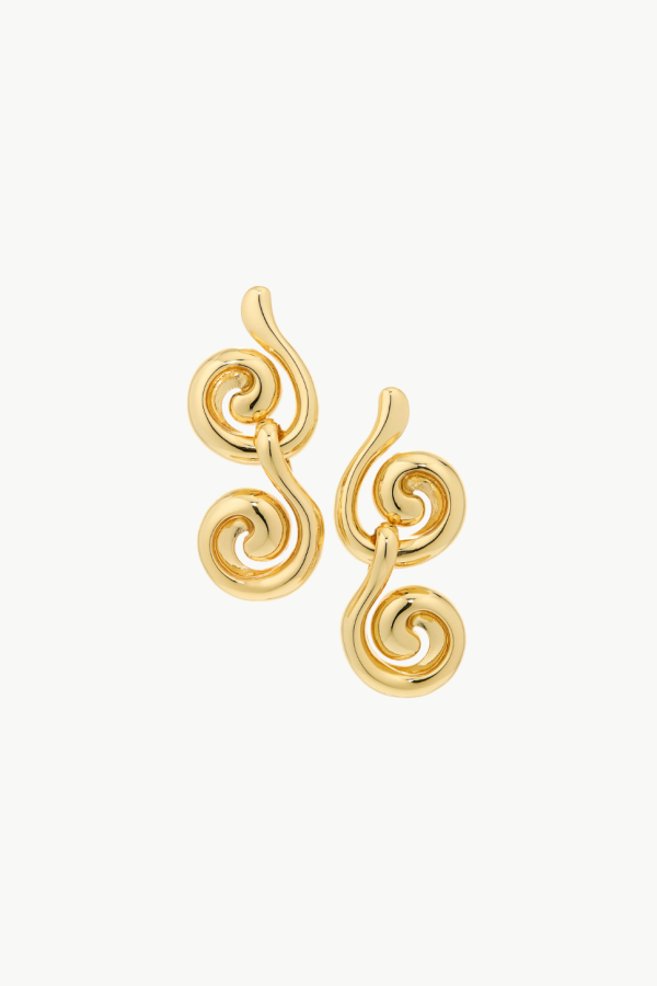 Jenny Bird Nico Earrings - High Polish Gold
