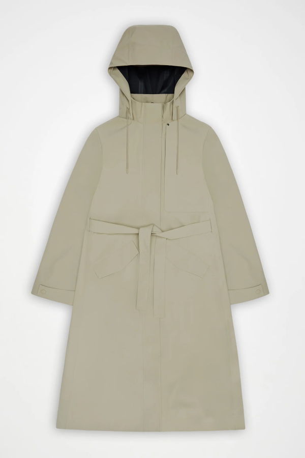 Rains Suva Hardshell Coat W3 - Beige