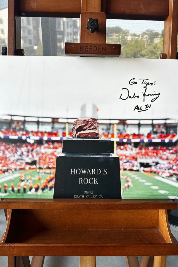 Maison Avenir Dabo Swinney Autographed Howard's Rock 18" × 24" Print