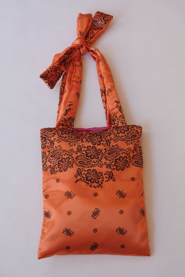 Maria La Rosa Bandana Couture Tote