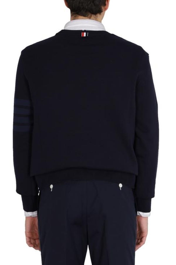 Thom Browne MJT248A 06910 415 Tunic Top - Navy