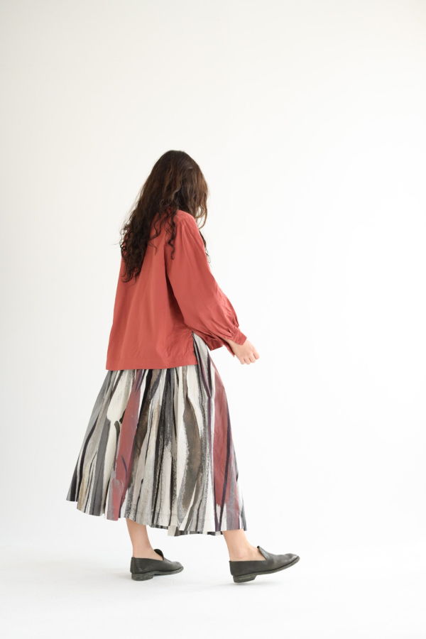 Casey Casey Double Rideaux Skirt in Print 2