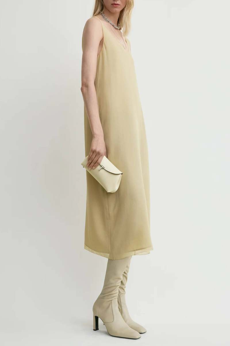 Totme Chiffon Slip Dress