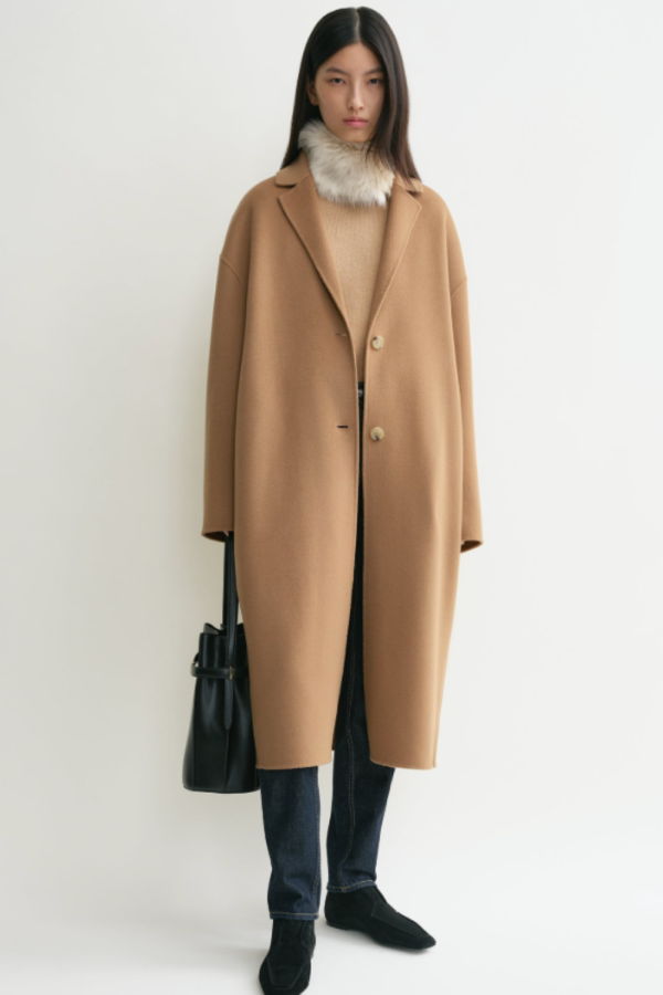 Totรชme Double Cocoon Coat