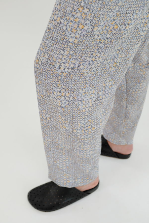 Beklina Basic Pant Collina - Chambray