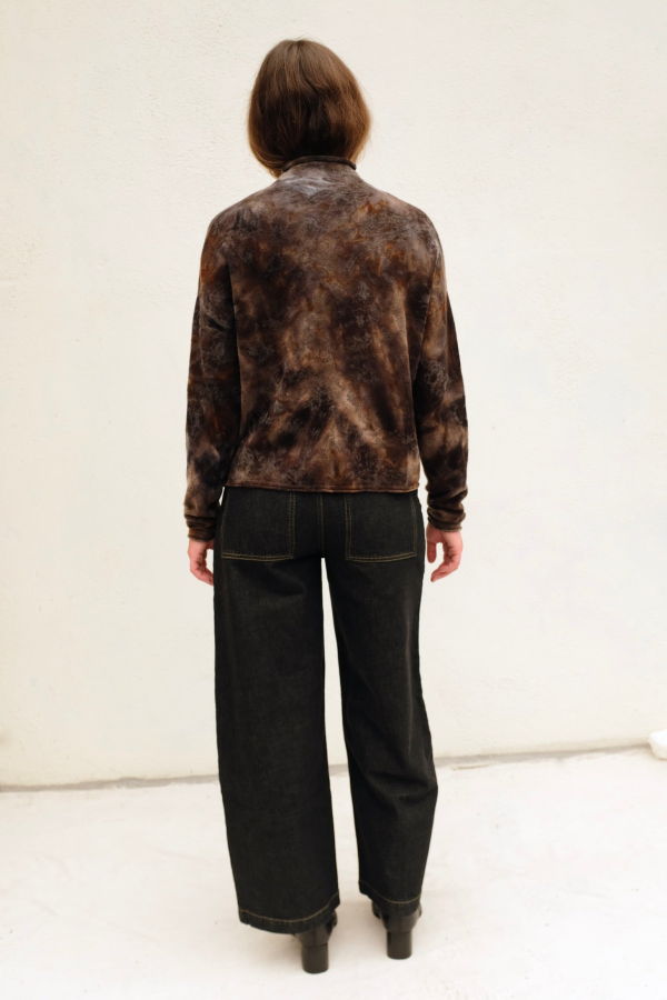 Studio Nicholson Nieve Curved Leg Denim Pant