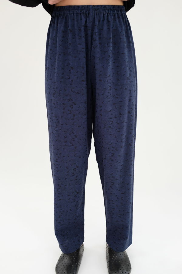 Beklina Basic Pant - Chambray Dark