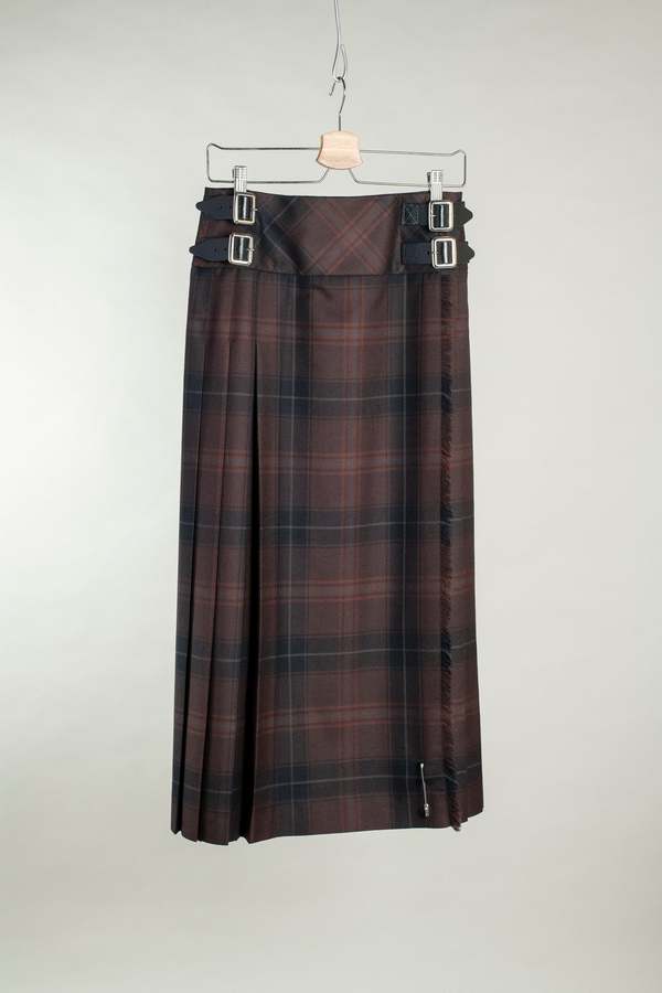 Le Kilt Lena Kilt Skirt - Chocolate Brown Tartan Le Kilt Lena Kilt Skirt - Chocolate Brown Tartan