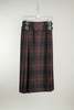 Le Kilt Lena Kilt Skirt - Chocolate Brown Tartan - Thumbnail 1