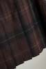 Le Kilt Micro Mini Kilt - Chocolate Brown Tartan - Thumbnail 3