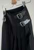 Le Kilt Midi Kilt Skirt - Black Oban - Thumbnail 4