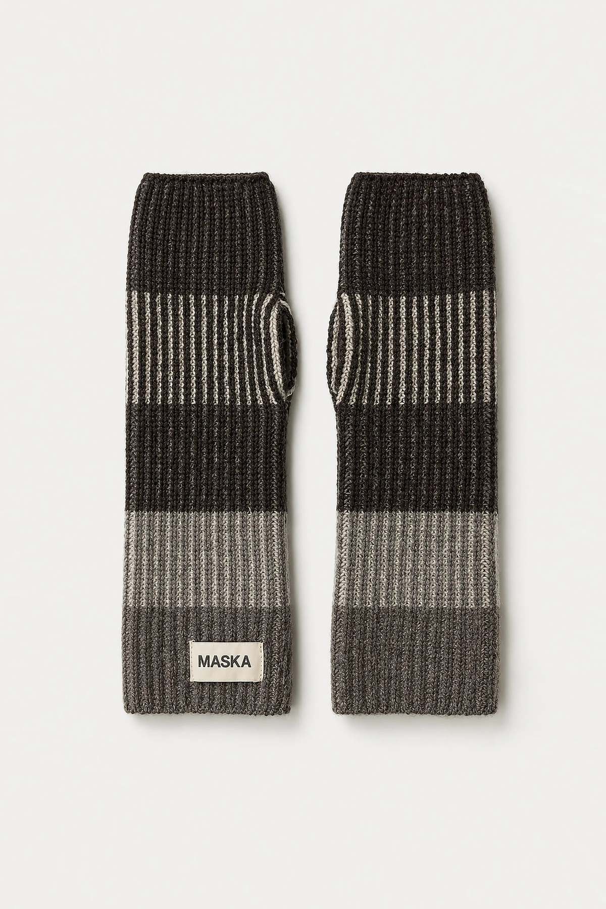 Maska Jani Bicolour Lambswool Wristwarmer Garmentory maska-jani-bicolour-lambswool-wristwarmer-garmentory
