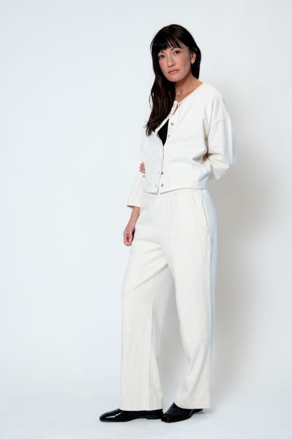 Le Bon Shoppe Soft Jersey Snap Cardigan