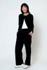 Le Bon Shoppe Soft Jersey Snap Cardigan - Thumbnail 3