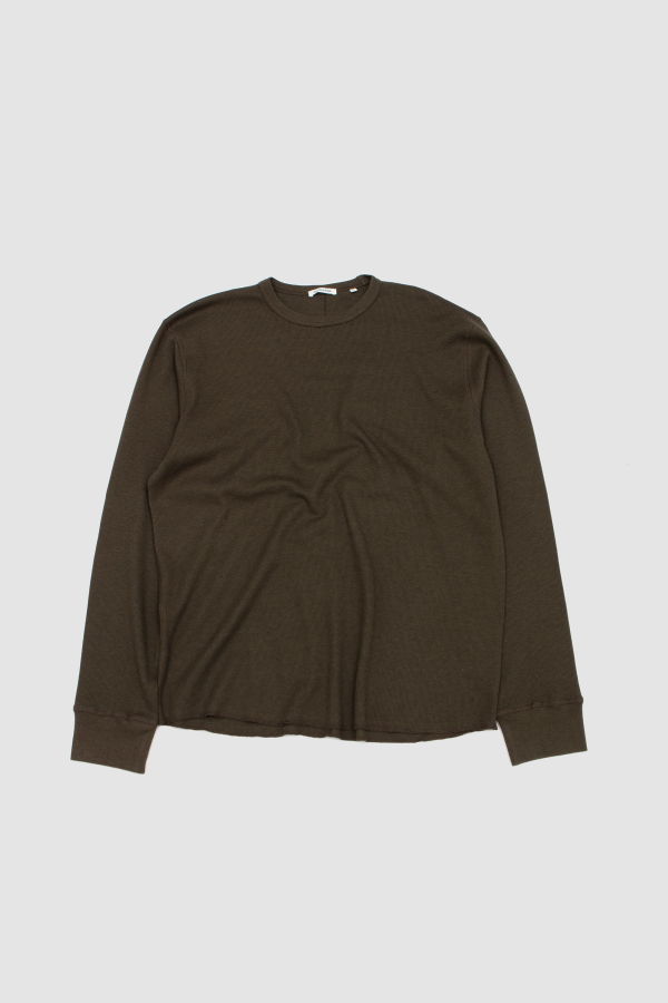 Sunflower Wool LS Waffle Tee