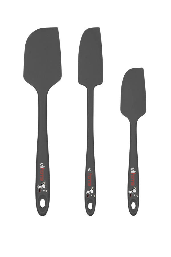 Elihome x Peanuts 3 Piece Silicone Spatula Set