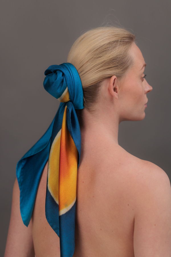ELERI FORD Velvet Blossom Scarf