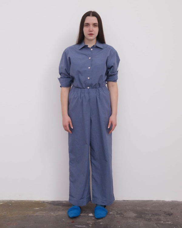 Baserange Claude Pants - Ace Check | Garmentory