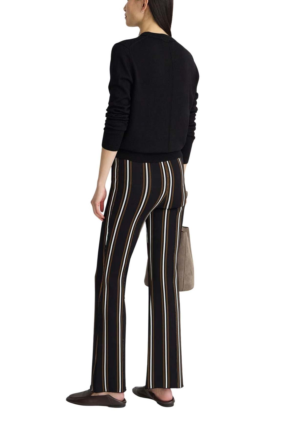 Apiece Apart Long Rene Pull-On Pant - Stripe - Image 3 of 3