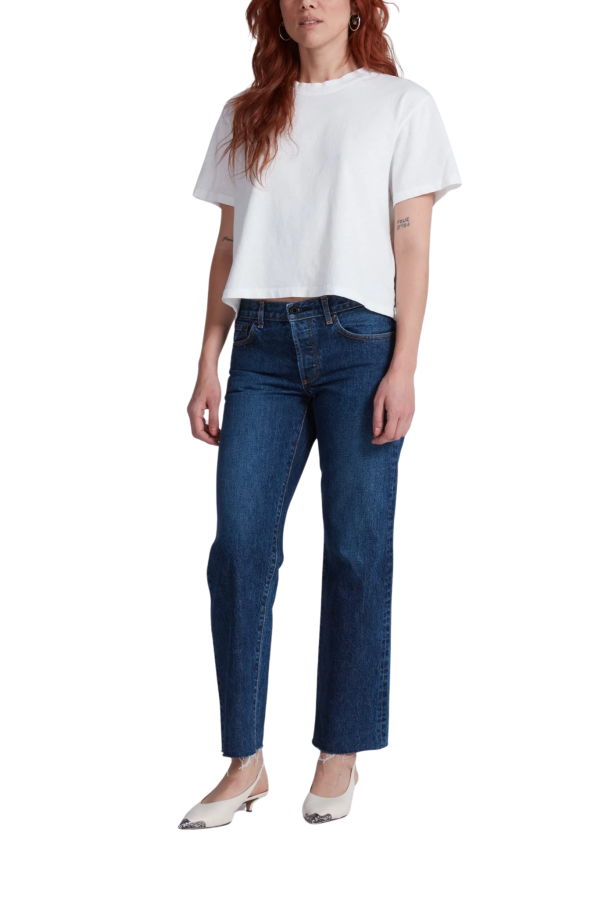 ASKK NY Lowrise Straight Jean - Indigo Stone