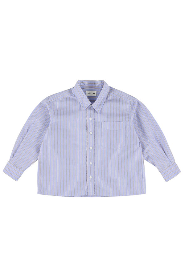 KIDS Morley Yver Shirt Pop - Blue