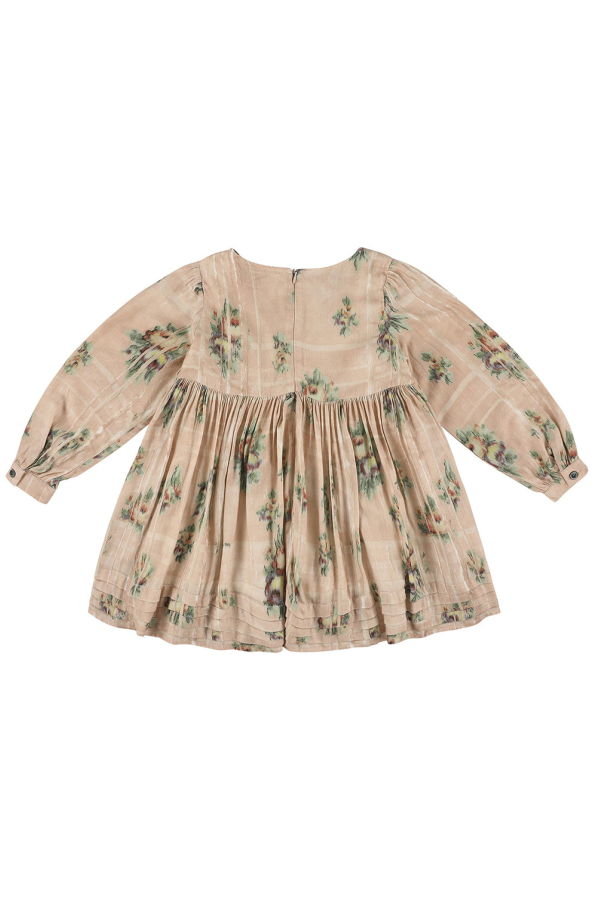 KIDS Morley Zakia Dress Peony Print Rose Pink