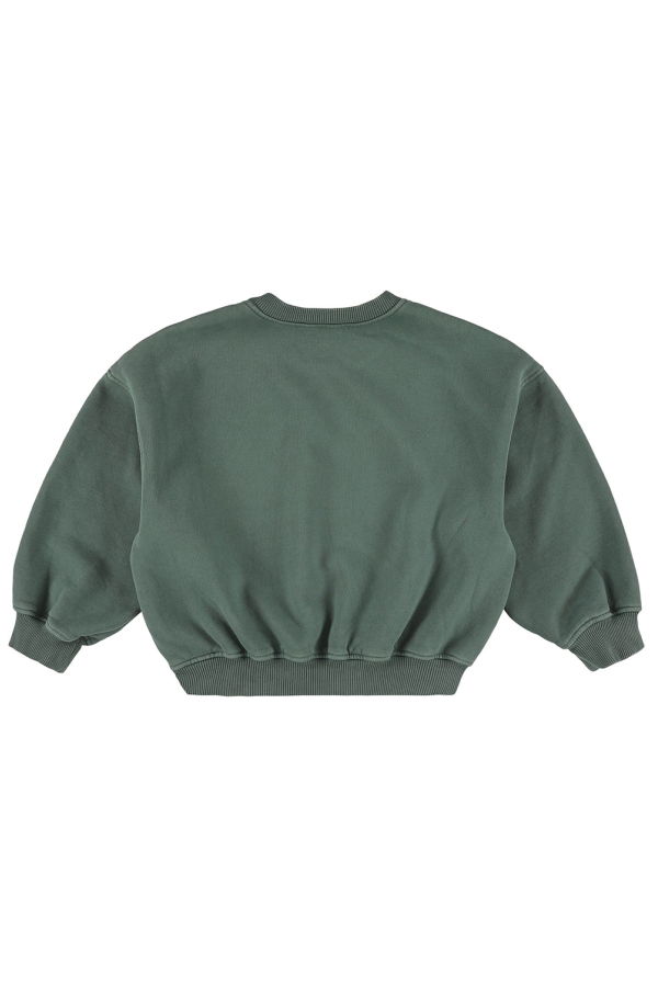 KIDS Morley Zaragoza Dalmatier Print Sweatshirt - Green