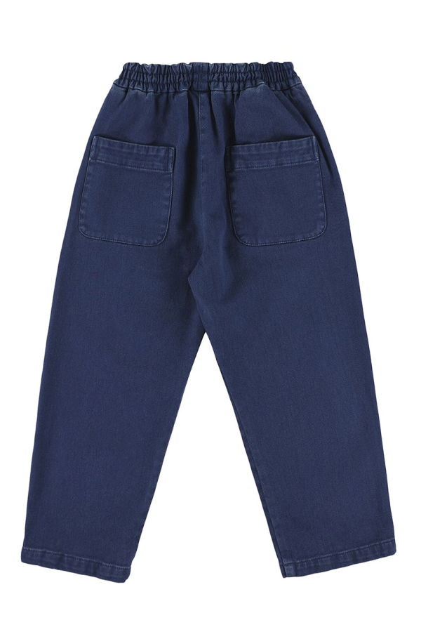 KIDS Morley Zippo Pants - Navy Blue
