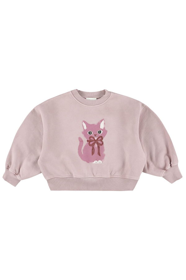 KIDS Morley Child Zyco Sweatshirt Pinkcat Print