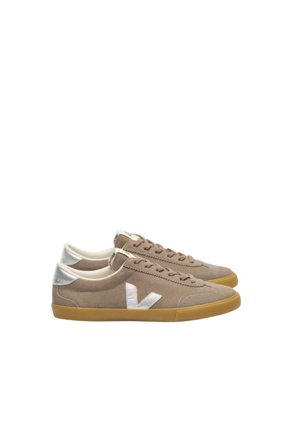 VEJA Volley Suede Sneaker - Moonrock/Silver