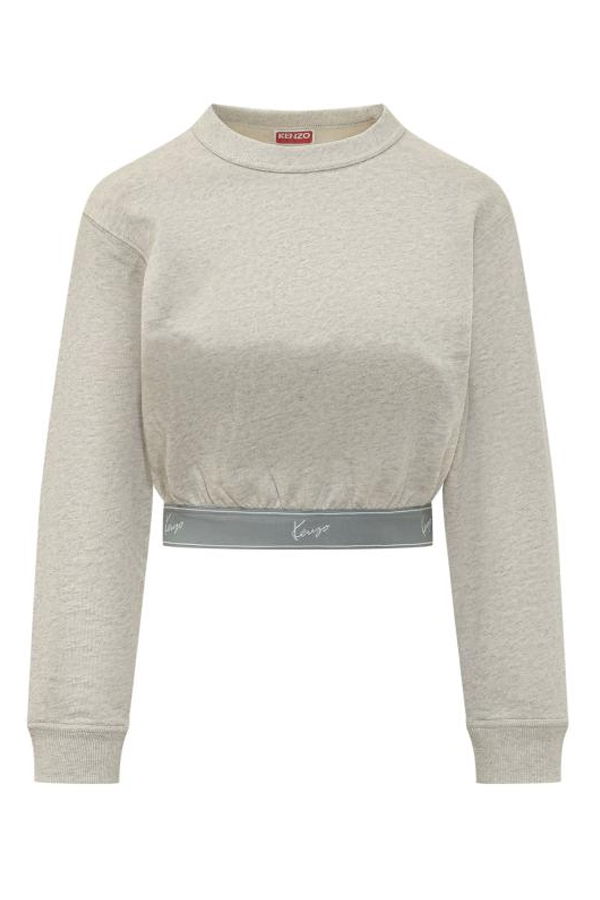 Kenzo Tunic Top - Pale Grey