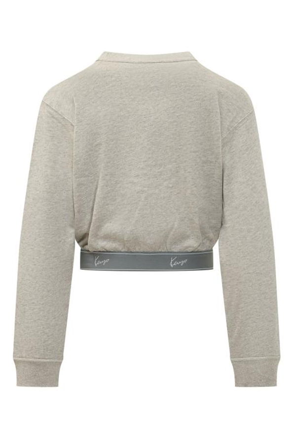 Kenzo Tunic Top - Pale Grey