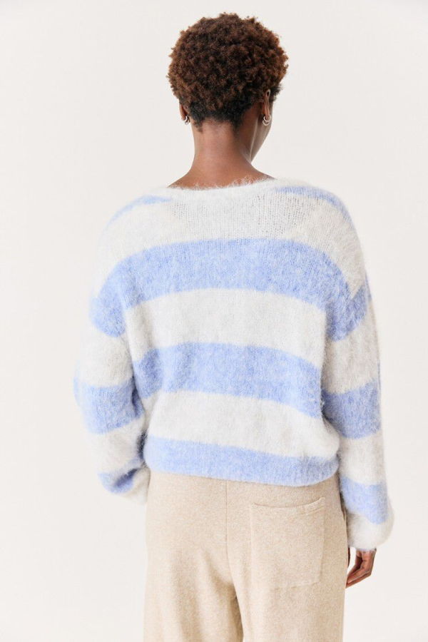 American Vintage Niby Jumper - Frosted Stripes