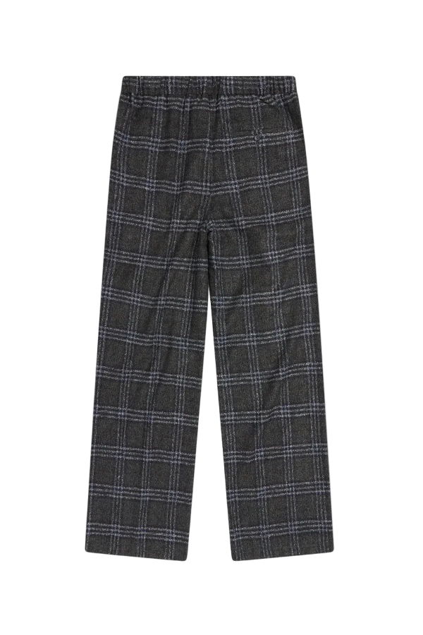 KROST Eco Long Plaid Trouser - Nightsky